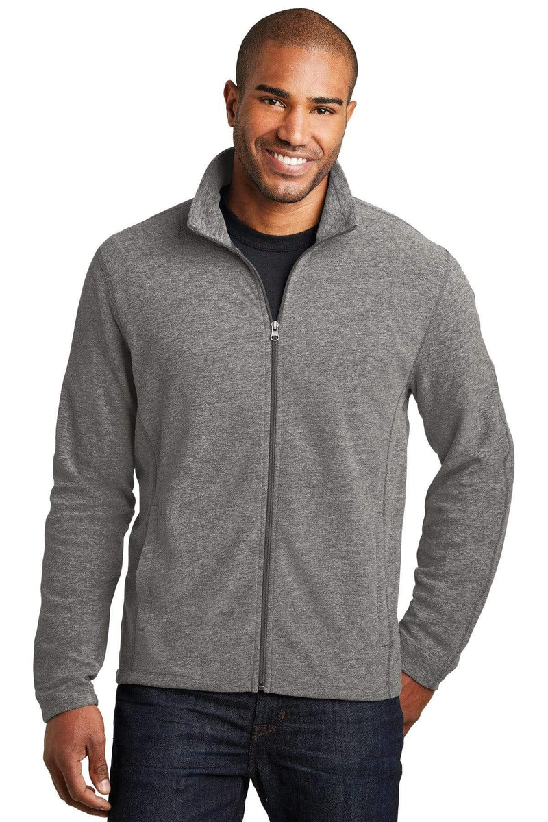 Outerwear Port Authority Heather Zip Up Jacket F2353404 Port Authority