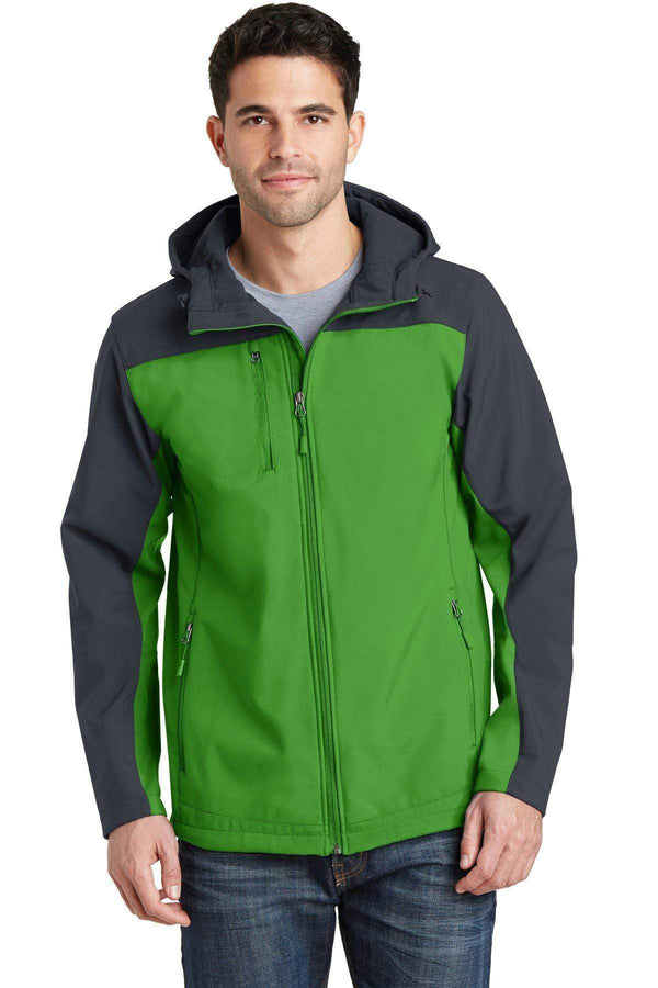 Outerwear Port Authority Hooded Core Soft Shell Jacket. J335 Port Authority