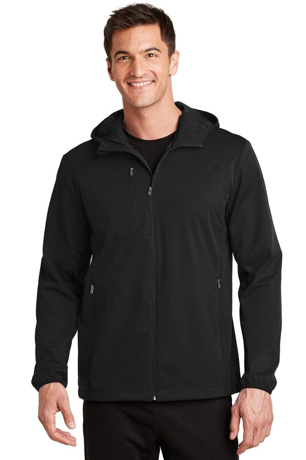 Outerwear Port Authority Hooded Soft Shell Jacket J7197975 Port Authority