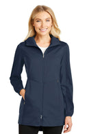 Outerwear Port Authority Ladies Active Hooded Soft Shell Jacket. L719 Port Authority