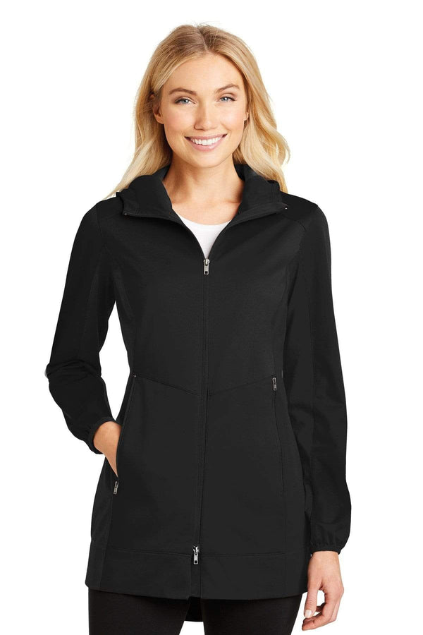 Outerwear Port Authority Ladies Active Hooded Soft Shell Jacket L7198173 Port Authority