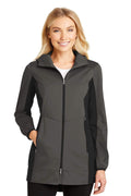 Outerwear Port Authority Ladies Active Hooded Soft Shell Jacket L7198221 Port Authority