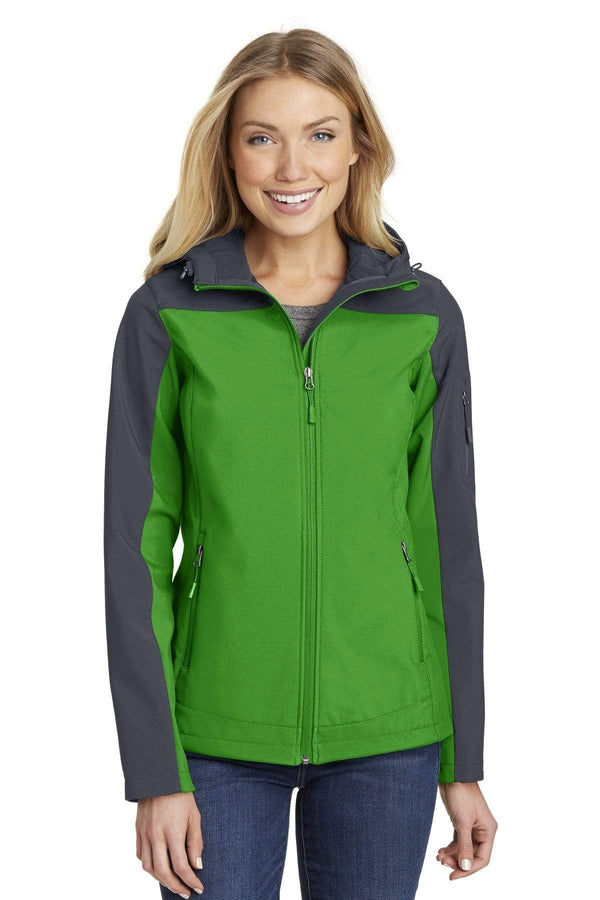 Outerwear Port Authority Ladies Hooded Core Soft Shell Jacket L33518162 Port Authority