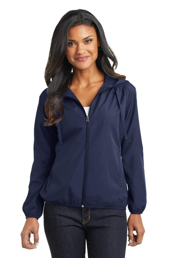 Outerwear Port Authority Ladies Hooded Essential Jacket. L305 Port Authority