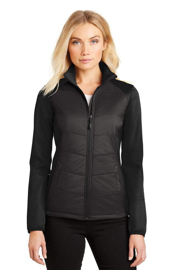 Outerwear Port Authority Ladies Hybrid Soft Shell Jacket L78710083 Port Authority