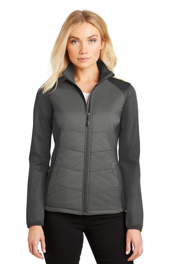 Outerwear Port Authority Ladies Hybrid Soft Shell Jacket L78710132 Port Authority