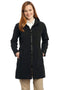 Outerwear Port Authority Ladies Long Textured Hooded Soft Shell Jacket. L306 Port Authority