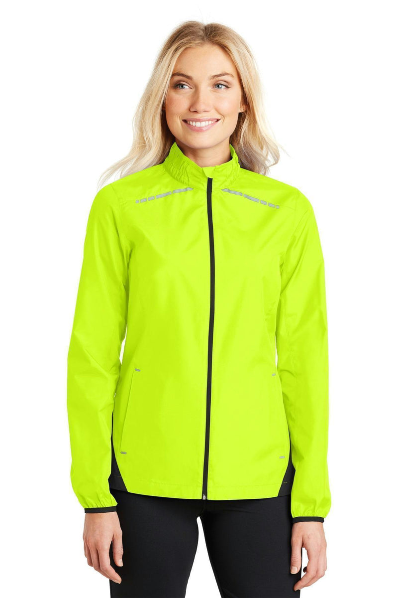 Outerwear Port Authority Ladies Zephyr Reflective Hit Full-Zip Jacket. L345 Port Authority
