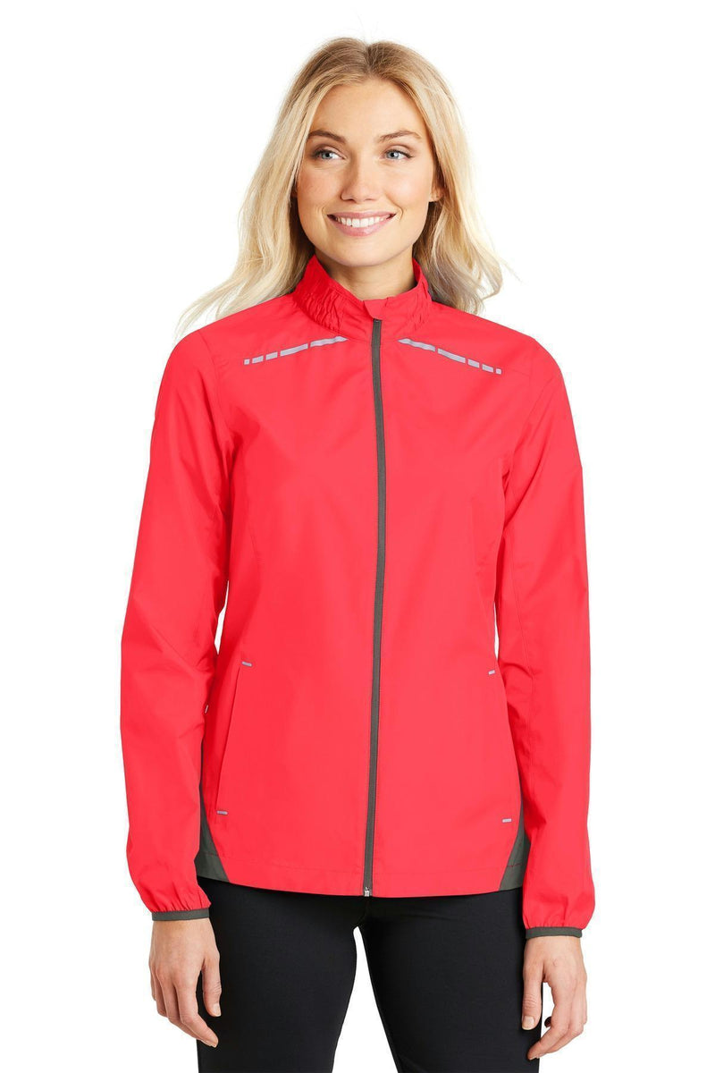Outerwear Port Authority Ladies Zephyr Reflective Hit Full-Zip Jacket. L345 Port Authority