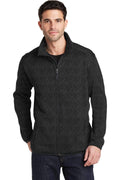 Outerwear Port Authority Sweater Fleece Jacket F23210232 Port Authority