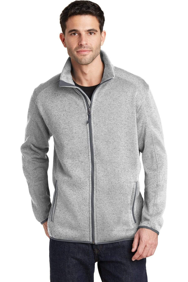 Outerwear Port Authority Sweater Fleece Jacket F23210272 Port Authority