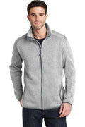 Outerwear Port Authority Sweater Fleece Jacket F23210275 Port Authority