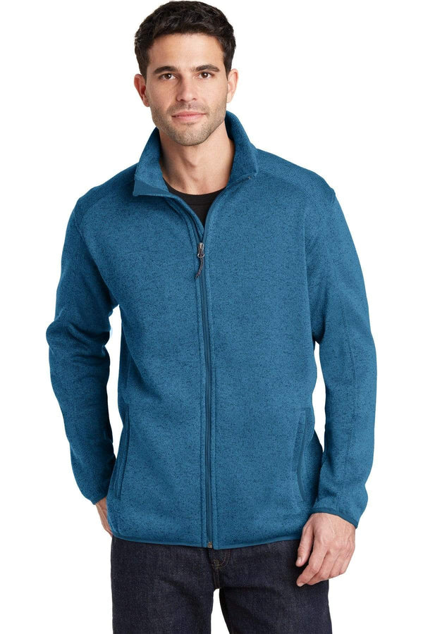 Outerwear Port Authority Sweater Fleece Jacket F23210315 Port Authority