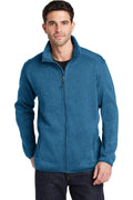 Outerwear Port Authority Sweater Fleece Jacket F23210321 Port Authority