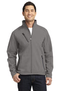 Port Authority Welded Soft Shell Jacket. J324-Outerwear-Deep Smoke-XS-JadeMoghul Inc.