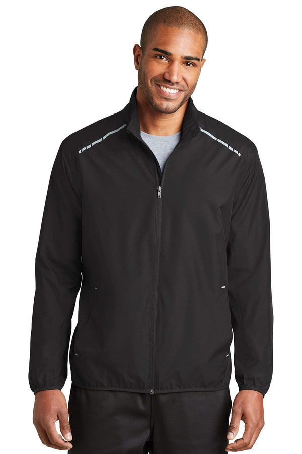 Outerwear Port Authority Zip Up Reflective Jacket J34517001 Port Authority