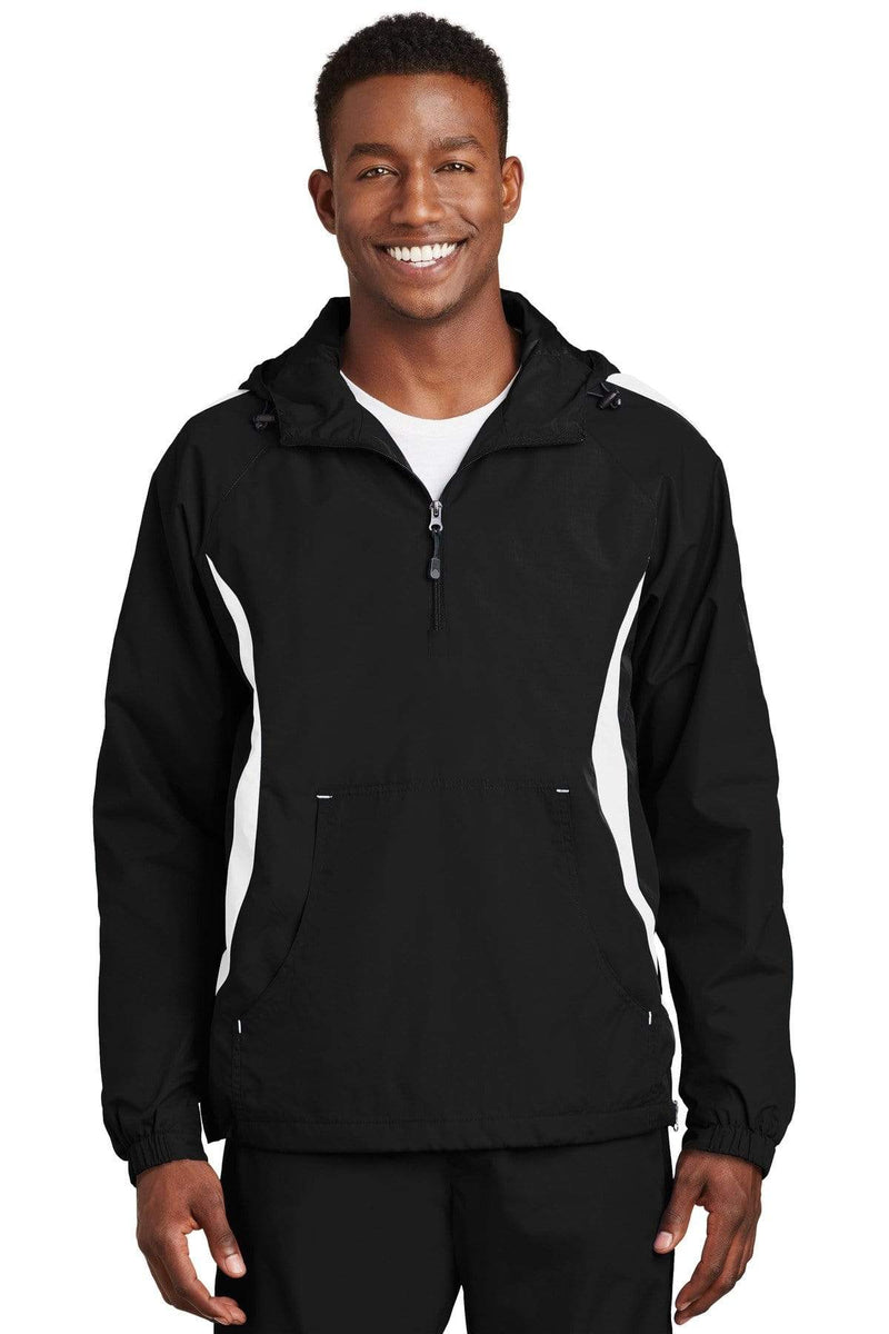 Outerwear Sport-Tek Anorak Jacket JST638082 Sport-Tek