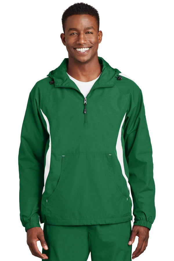 Outerwear Sport-Tek Anorak Jacket JST638201 Sport-Tek