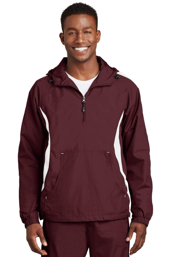 Outerwear Sport-Tek Anorak Jacket JST638265 Sport-Tek