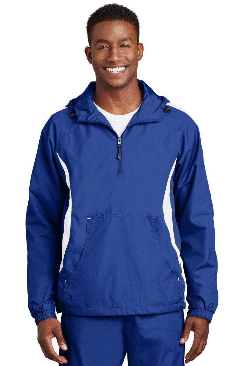 Outerwear Sport-Tek Anorak Jacket JST638321 Sport-Tek