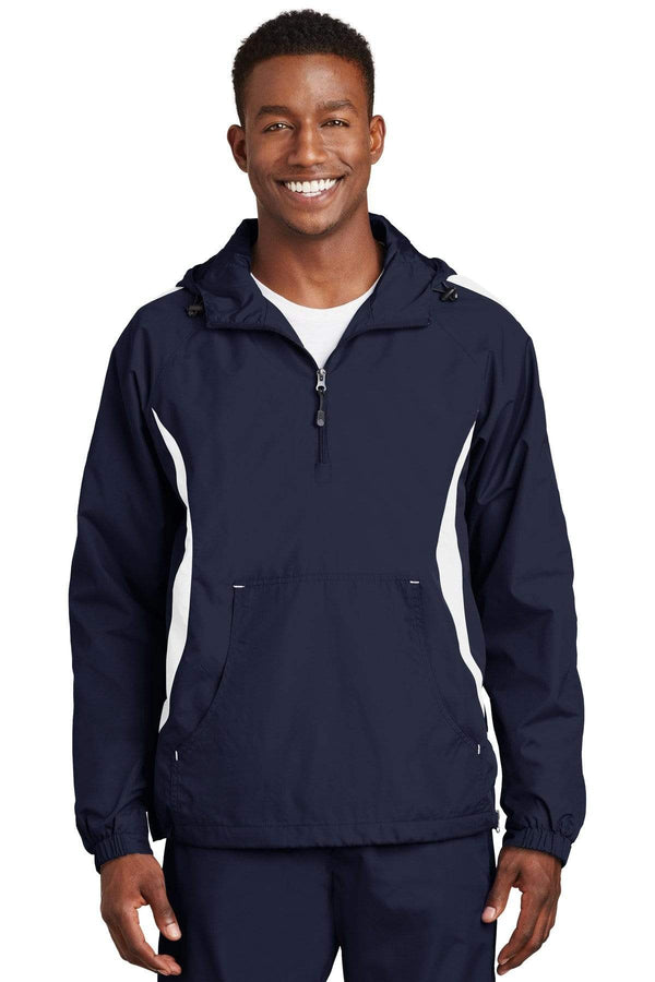 Outerwear Sport-Tek Anorak Jacket JST638381 Sport-Tek