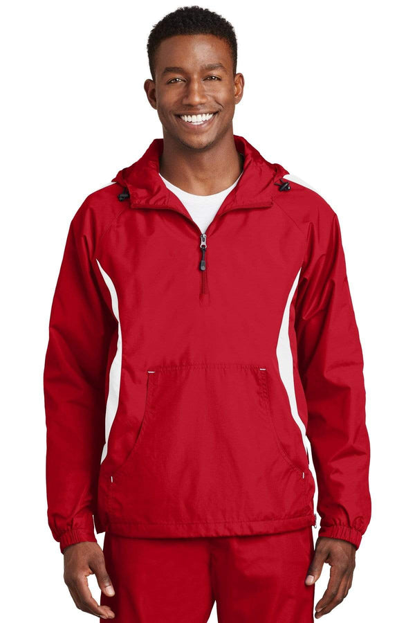 Outerwear Sport-Tek Anorak Jacket JST638441 Sport-Tek