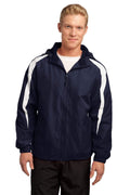 Outerwear Sport-Tek Colorblock Fleece Lined Jacket JST817605 Sport-Tek