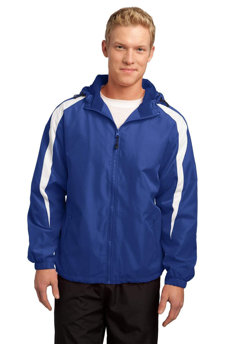 Outerwear Sport-Tek Colorblock Fleece Lined Jacket JST817725 Sport-Tek