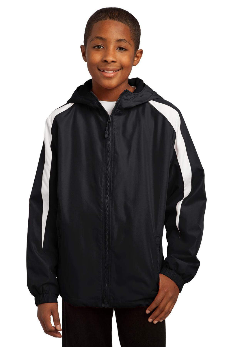 Outerwear Sport-Tek Fleece Lined Toddler Jackets YST817802 Sport-Tek