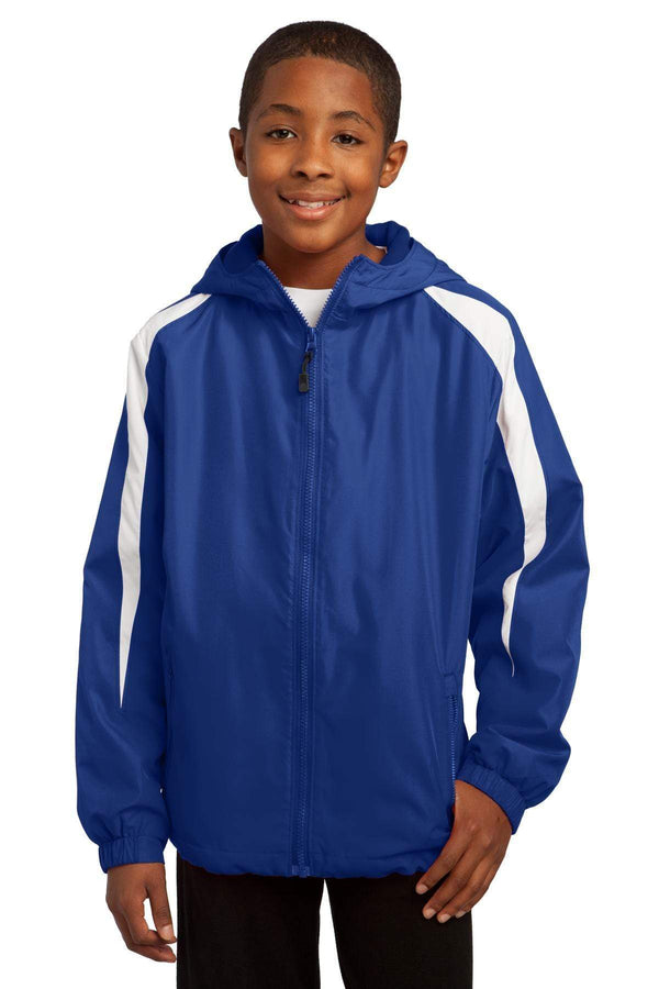 Outerwear Sport-Tek Fleece Lined Toddler Jackets YST817851 Sport-Tek