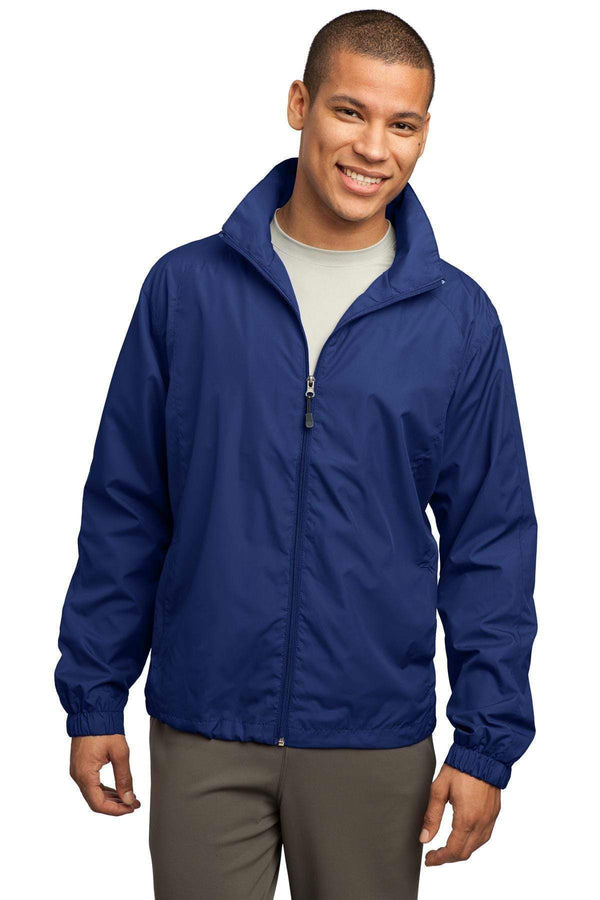 Outerwear Sport-Tek Full-Zip Wind Jacket. JST70 Sport-Tek