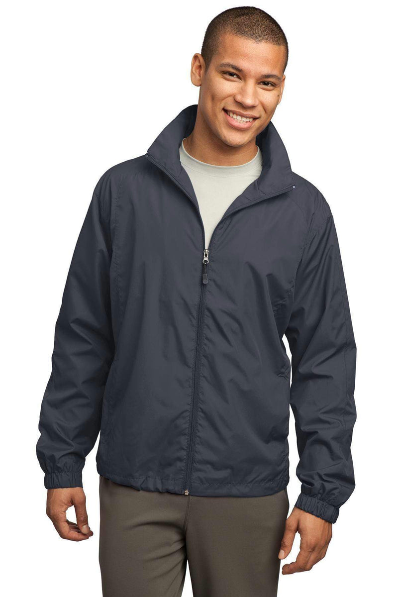 Outerwear Sport-Tek Full-Zip Wind Jacket. JST70 Sport-Tek