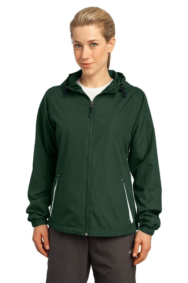 Outerwear Sport-Tek Hooded Raglan Jackets For Women LST767052 Sport-Tek