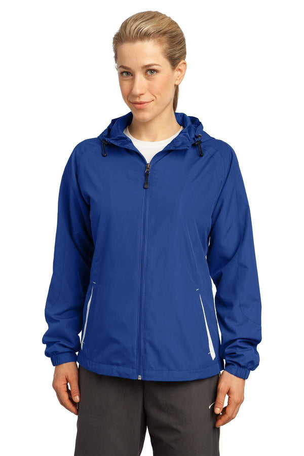 Outerwear Sport-Tek Hooded Raglan Jackets For Women LST767292 Sport-Tek