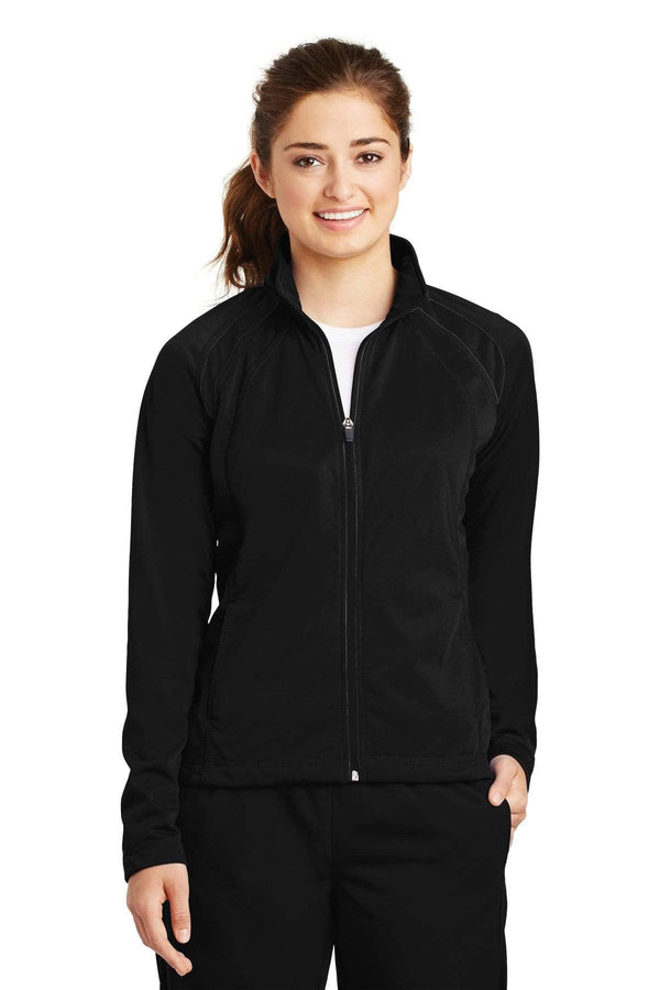 Outerwear Sport-Tek Ladies Tricot Track Jacket LST904851 Sport-Tek