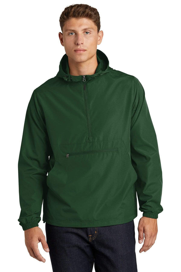 Outerwear Sport-Tek Packable Anorak Jacket JST6635972 Sport-Tek