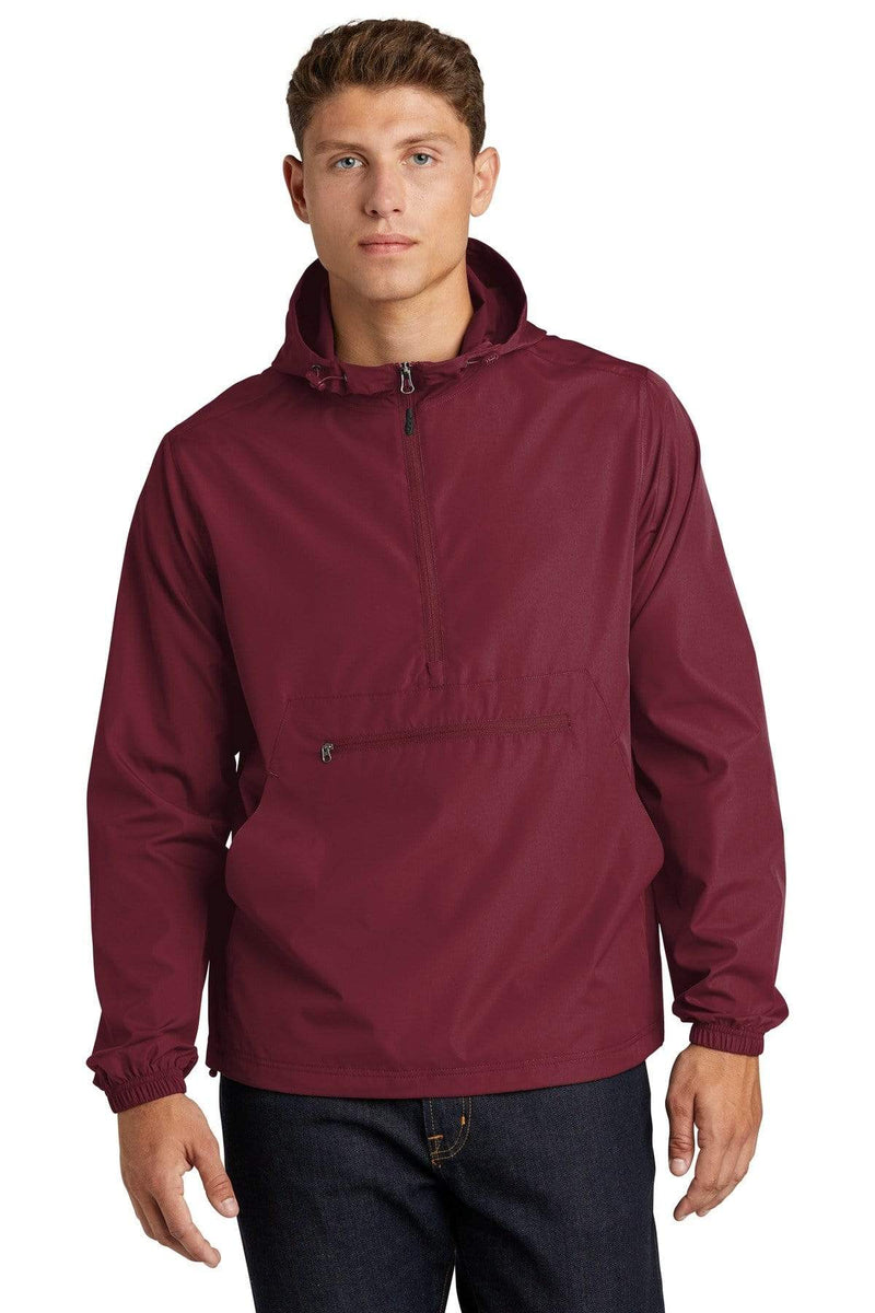 Outerwear Sport-Tek Packable Anorak Jacket JST6636051 Sport-Tek