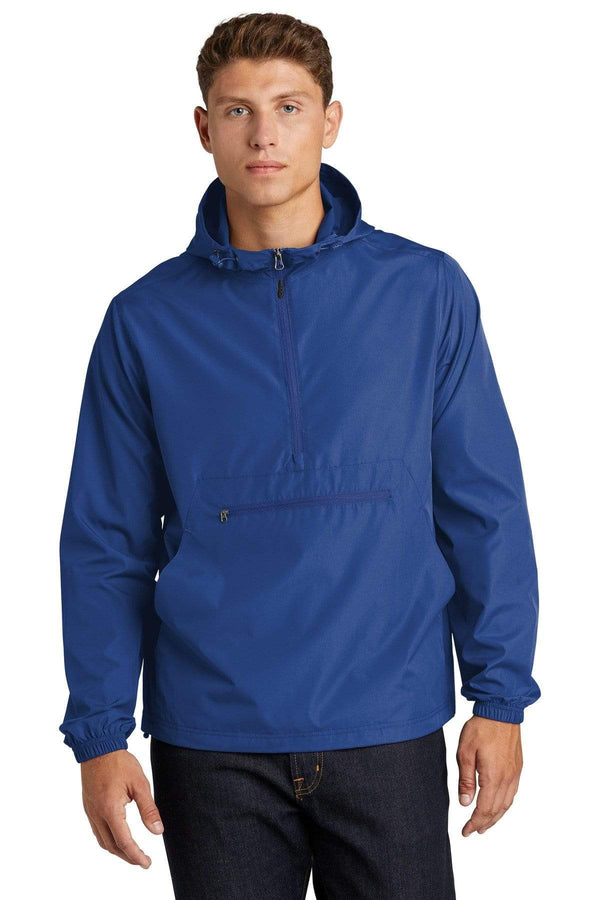 Outerwear Sport-Tek Packable Anorak Jacket JST6636211 Sport-Tek