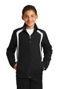 Outerwear Sport-Tek Raglan Boys Coats & Jackets YST601291 Sport-Tek