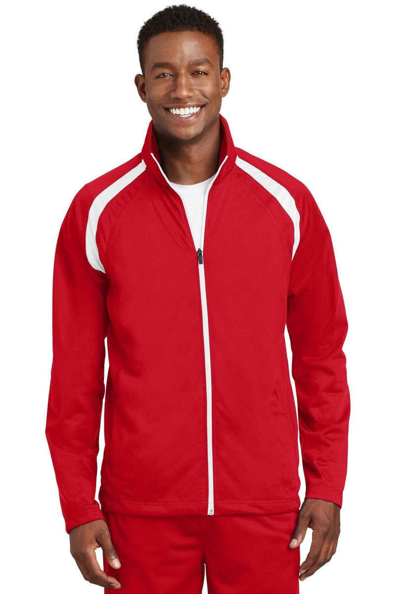 Outerwear Sport-Tek Tricot Track Jacket JST904771 Sport-Tek