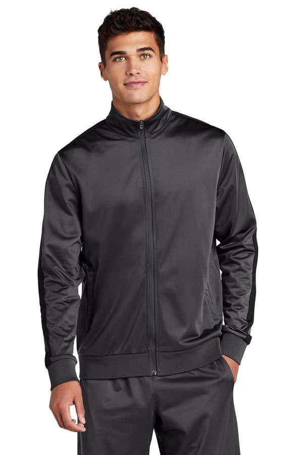 Outerwear Sport-Tek Tricot Track Jacket JST9436421 Sport-Tek