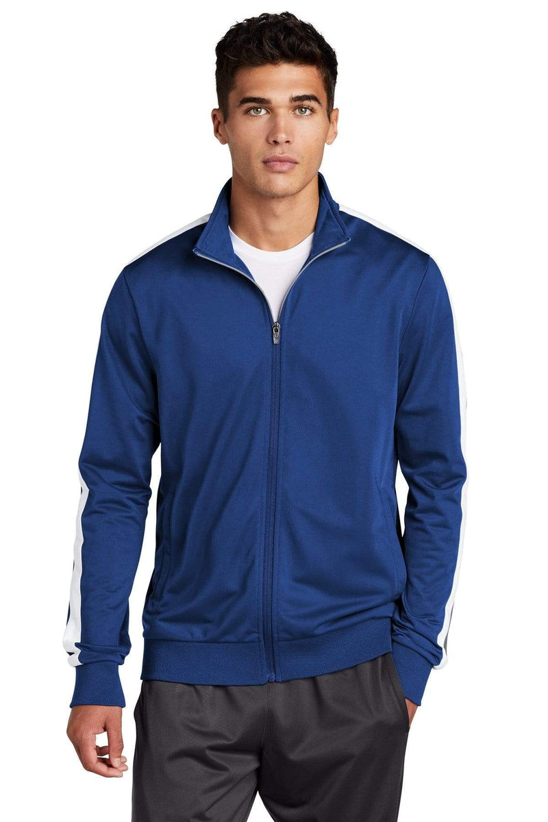 Outerwear Sport-Tek Tricot Track Jacket JST9436492 Sport-Tek