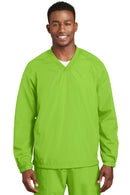 Outerwear Sport-Tek V-Neck Raglan Wind Shirt. JST72 Sport-Tek