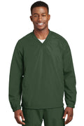 Outerwear Sport-Tek V-Neck Raglan Wind Shirt. JST72 Sport-Tek