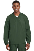 Outerwear Sport-Tek V-Neck Windbreaker Jacket Shirt JST725863 Sport-Tek