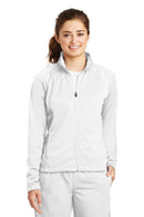 Outerwear Sport-Tek Women's Tricot Track Jacket LST905091 Sport-Tek