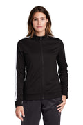 Outerwear Sport-Tek  Women's Tricot Track Jacket LST946772 Sport-Tek