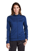 Outerwear Sport-Tek  Women's Tricot Track Jacket LST946923 Sport-Tek