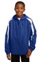 Outerwear Sport-Tek Youth Fleece  Lined Colorblock Jacket. YST81 Sport-Tek