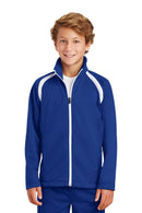 Outerwear Sport-Tek Youth Tricot Track Jacket YST901411 Sport-Tek